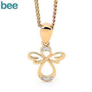 Bee Jewelry Angel 9 karat Collie blank, model 65593